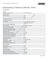 1537077 Datasheet Page 2