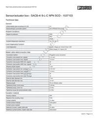 1537103 Datasheet Page 2