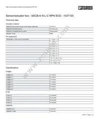 1537103 Datasheet Page 3