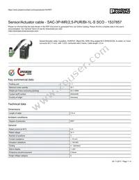 1537857 Datasheet Cover