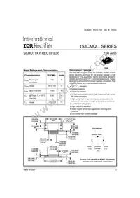 153CMQ100 Datasheet Cover