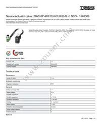 1548309 Datasheet Cover