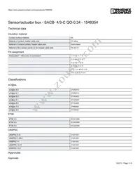 1548354 Datasheet Page 3