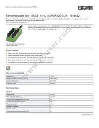 1548532 Datasheet Cover