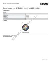 1550216 Datasheet Page 2