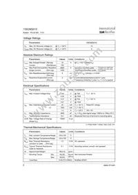 155CMQ015 Datasheet Page 2