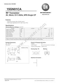 15GN01CA-TB-E Datasheet Cover