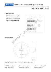 16-213SURC/S530-A5/TR8 Datasheet Page 6