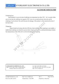 16-213SURC/S530-A5/TR8 Datasheet Page 10