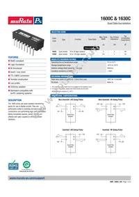 1600C Datasheet Cover