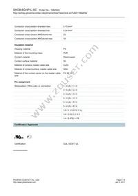 1662942 Datasheet Page 3