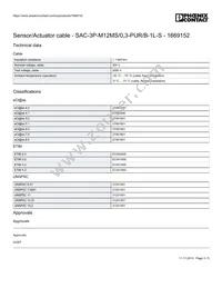 1669152 Datasheet Page 3