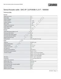 1669958 Datasheet Page 2