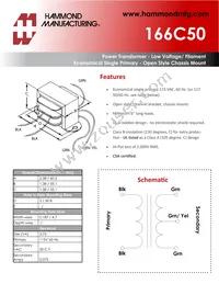 166C50 Datasheet Cover