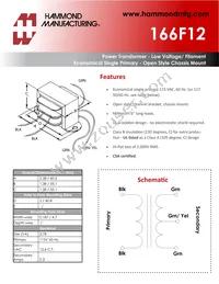 166F12 Datasheet Cover