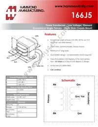 166J5 Datasheet Cover