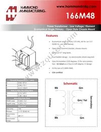 166M48 Datasheet Cover