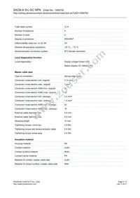 1680762 Datasheet Page 2