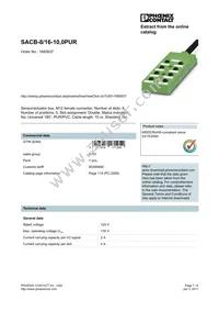 1680937 Datasheet Cover