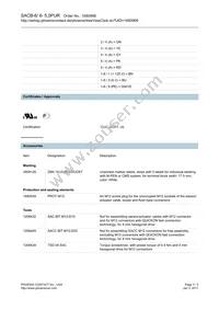 1680966 Datasheet Page 3