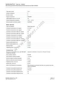 1683633 Datasheet Page 2