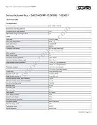 1683691 Datasheet Page 3