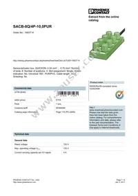 1683714 Datasheet Cover