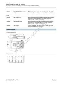 1692802 Datasheet Page 4