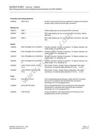 1692844 Datasheet Page 4