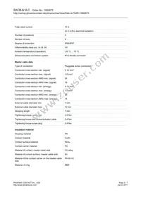 1692873 Datasheet Page 2