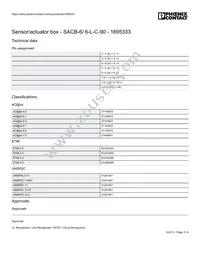 1695333 Datasheet Page 3