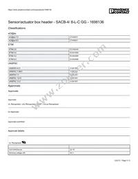 1698136 Datasheet Page 3