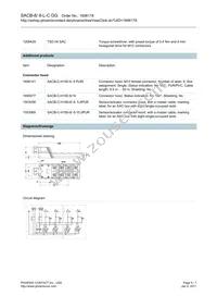 1698178 Datasheet Page 4