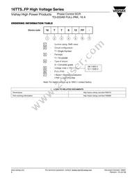 16TTS12FP Datasheet Page 6