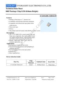 17-215/GHC-YR1S2/3T Datasheet Cover