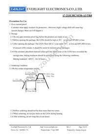 17-215SURC/S530-A3/TR8 Datasheet Page 8