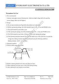 17-215SYGC/S530-E2/TR8 Datasheet Page 8