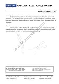 17-215UYC/S530-A3/TR8 Datasheet Page 9