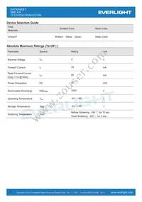 17-21SYGC/S530-E3/TR8 Datasheet Page 2