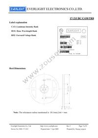 17-21UBC/C430/TR8 Datasheet Page 5