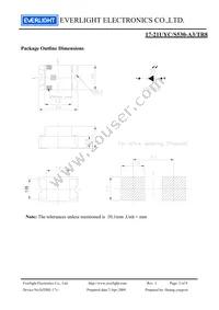 17-21UYC/S530-A3/TR8 Datasheet Page 2