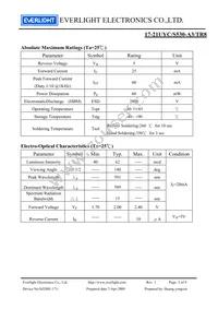 17-21UYC/S530-A3/TR8 Datasheet Page 3