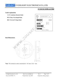 17-21UYC/S530-A3/TR8 Datasheet Page 5