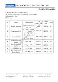 17-21UYC/S530-A3/TR8 Datasheet Page 7