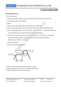 17-21UYC/S530-A3/TR8 Datasheet Page 8