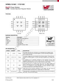 171011801 Datasheet Page 2