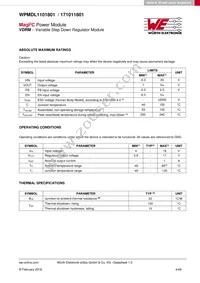 171011801 Datasheet Page 4