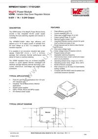 171012401 Datasheet Cover