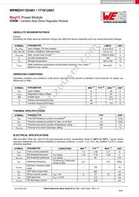 171012401 Datasheet Page 3