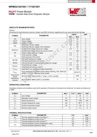 171021501 Datasheet Page 5